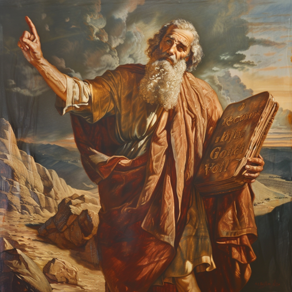 Moses und die 10 Gebote
